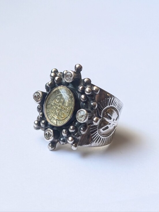 Virgins Saints & Angels Jewelry - Virgins, Saints, and Angels VSA San Benito cloister ring Size 7 sterling silver